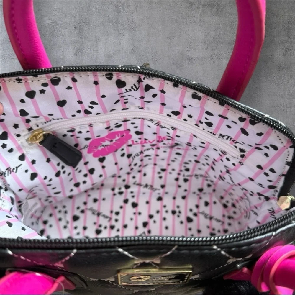 Betsey Johnson Luv Satchel Handbag  - NWOT